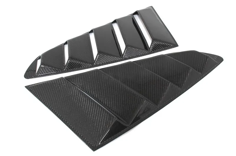 Carbon Z Window Louver - S550 Mustang