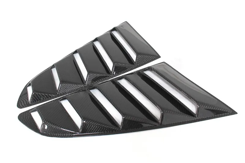 Carbon Z Window Louver - S550 Mustang