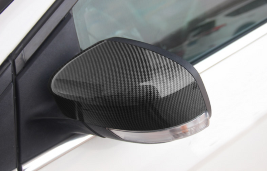 Genuine 3K Twill Carbon Fiber Mirror Caps - MK3 Ford Focus (SE/ST/RS)